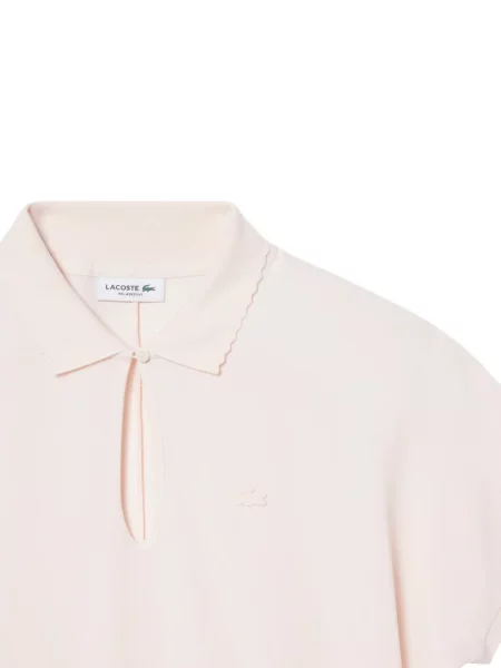 Tricou polo Lacoste roz