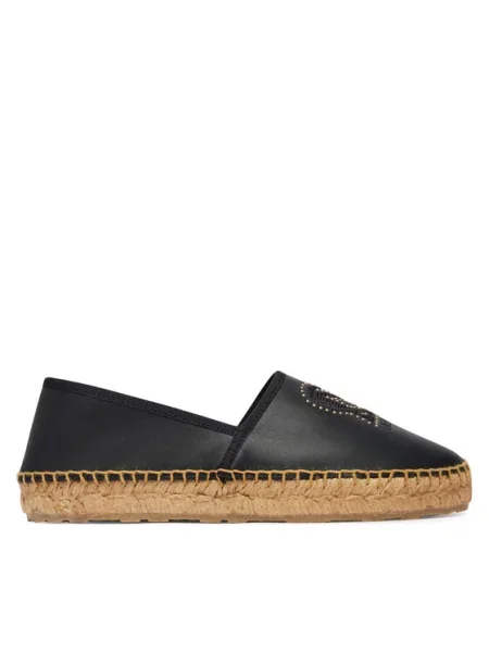 LOVE MOSCHINO Espadryle czarny