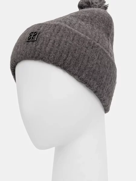 Calvin Klein Čepice s příměsí vlny šedý