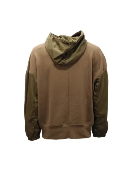 Bluza z kapturem Neil Barrett z kapturem zielona