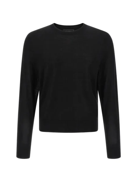 Pulover Dsquared2 cu broderie negru
