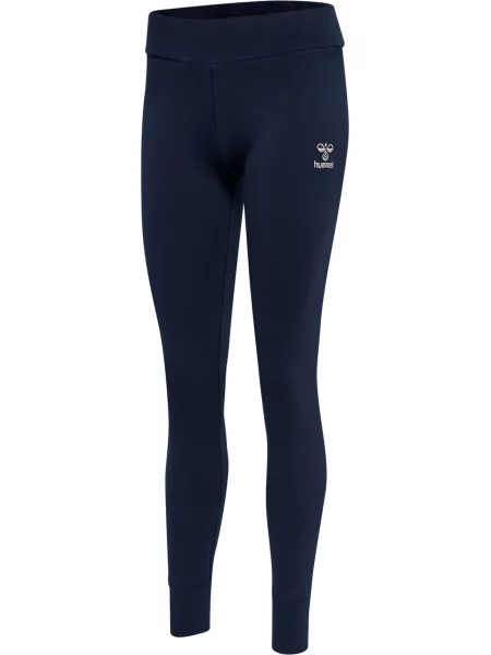 Legginsy Hummel Move Grid niebieskie