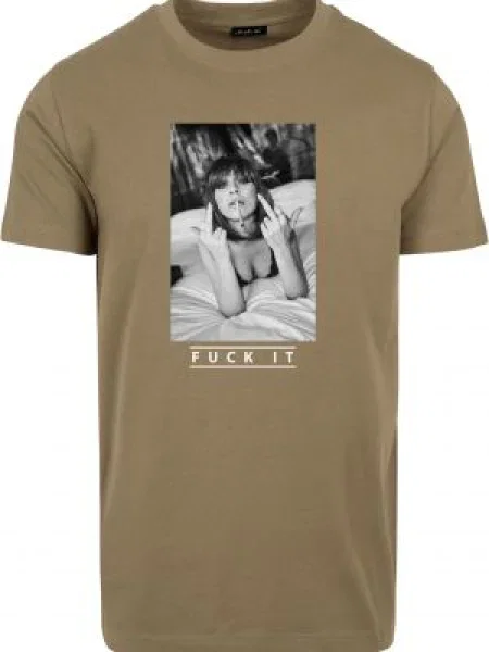 Тениска Mister Tee каки