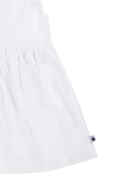 Sukienka dziecięca Petit Bateau biała