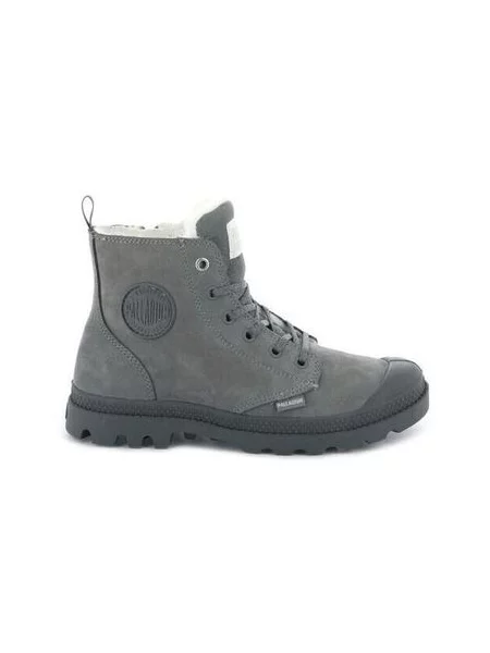 Palladium Gležnjače na vezanje Pampa / tamo siva