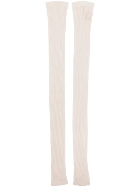 Pantaloni Cashmere In Love din cașmir alb