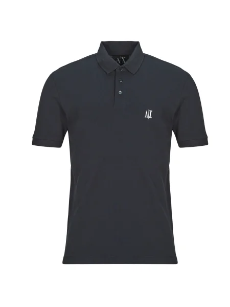 Tricou polo Armani Exchange albastru