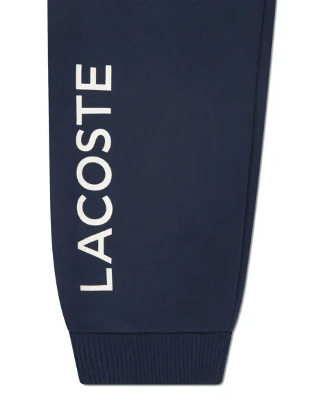 Spodnie dziecięce Lacoste niebieskie