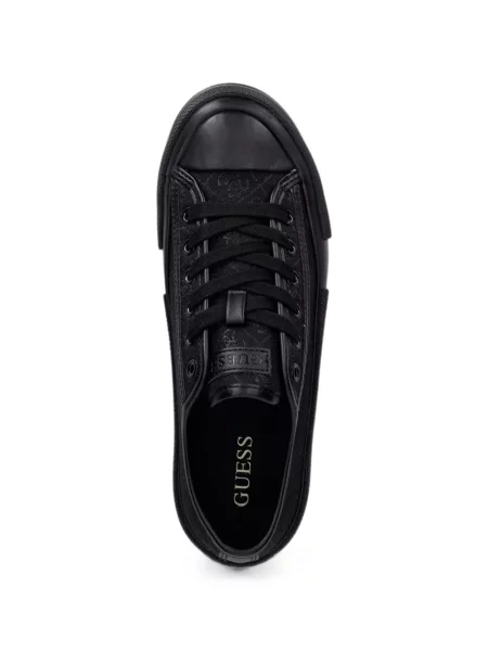 Top Guess cu autograf negru
