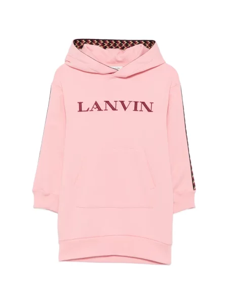 Sukienka dziecięca Lanvin Enfant różowa