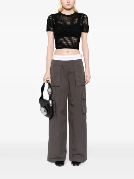 Cargo stiliaus kelnės Alexander Wang pilka