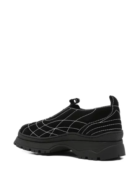 Pantofi loafer Nicole Saldaña din piele negru