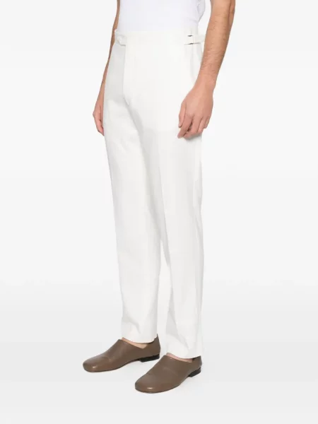 Pantaloni Fursac alb