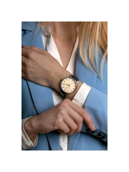Ceas Philipp Blanc negru