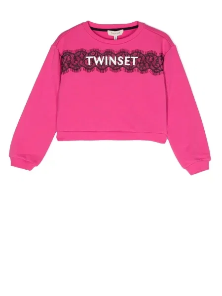 Bluza dziecięca Twinset różowa