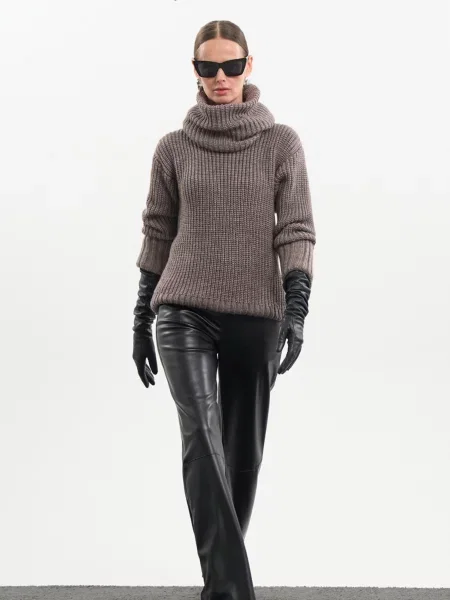 Вовняний Светр TrikoBakh коричневий