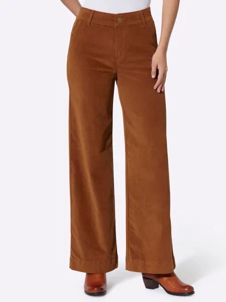 Heine Pantaloni coniac maro