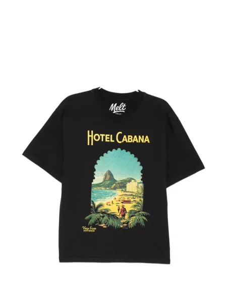Tricou Melt cu imagine negru