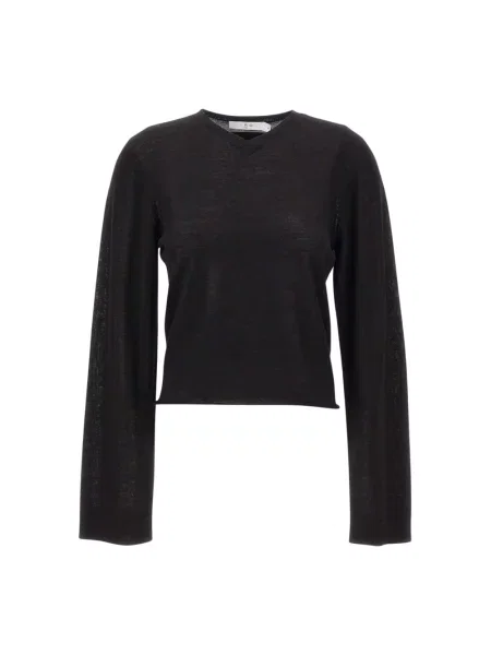 Sweter Iro wełniany czarny
