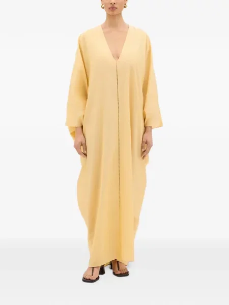 Rochie maxi Another Tomorrow galben