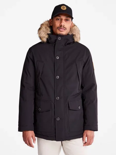 Timberland Зимова куртка Текстиль чорний