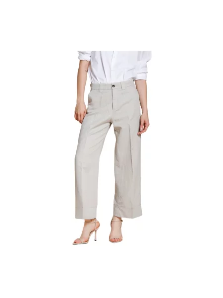 Сhinosy Mason's o krotszym kroju niebieskie