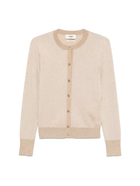 Sweter Fendi beżowy