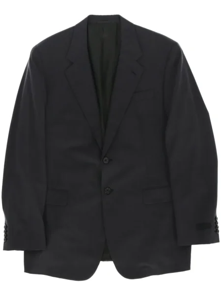 Vlněné sako Prada Pre-owned šedé