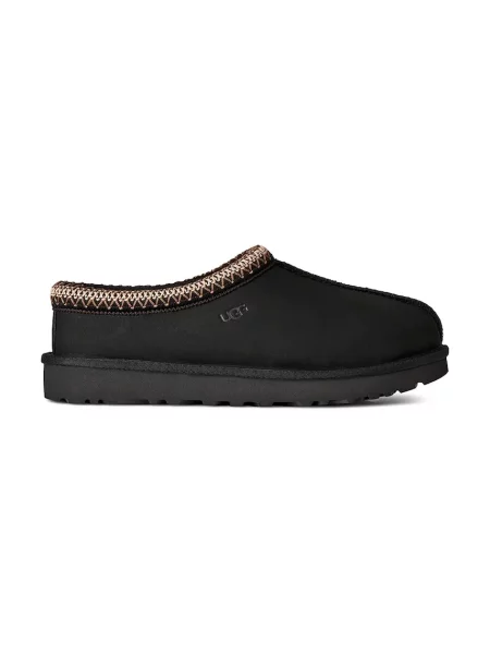 UGG papuci de casă pentru femei din piele W Tasman Nubuck negru