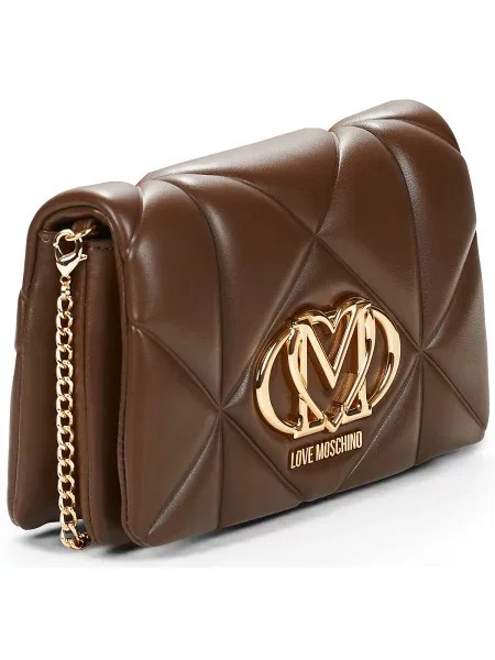 Kabelka LOVE MOSCHINO hnedá