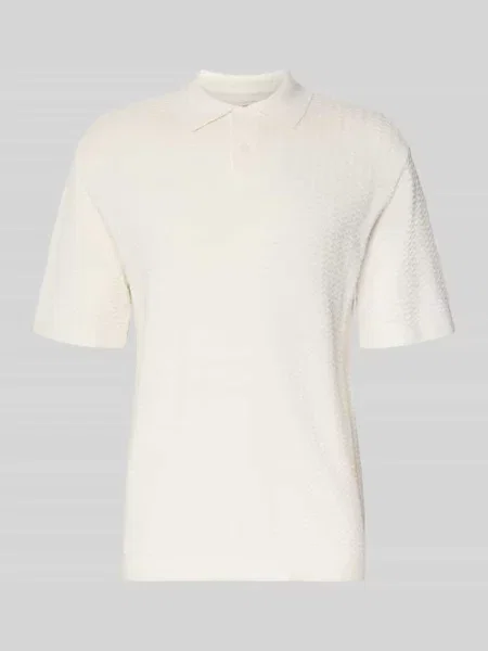 Koszulka polo o kroju relaxed fit model FERDINAND' Redefined Rebel białe