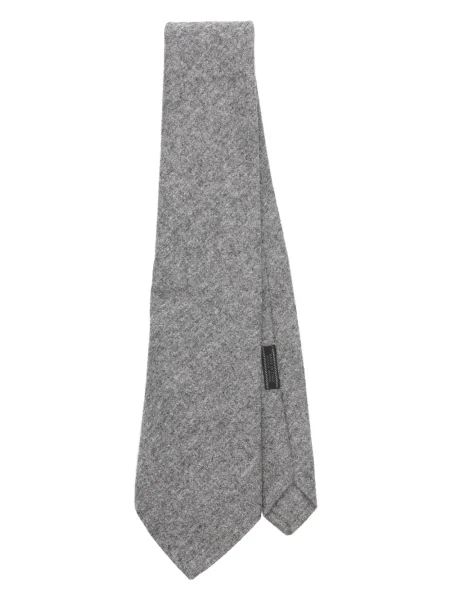 Vlněný šál Prada Pre-owned šedý
