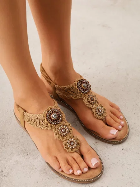 Sandale Palipe bej