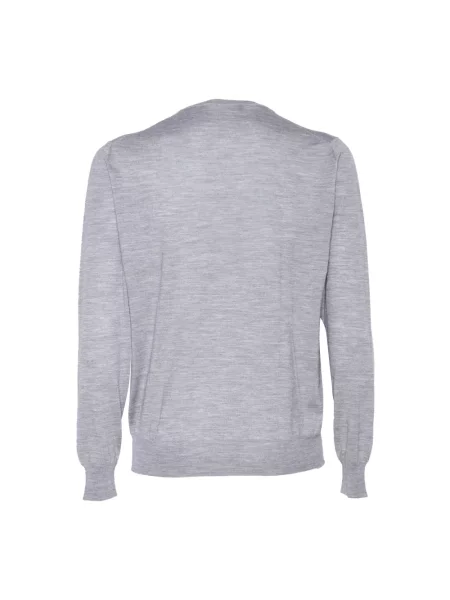 Sweter Filippo De Laurentiis wełniany szary