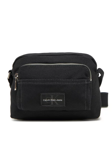 Torbica za okrog pasu Calvin Klein Jeans Workwear Camera Bag Frnt Pocket črna