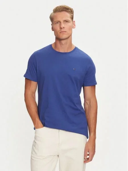 Tommy Jeans kratka majica modra