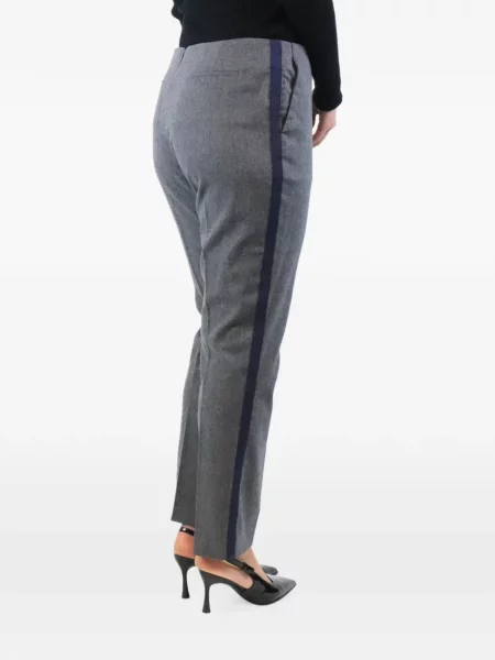 Pantaloni Bamford cu dungi gri