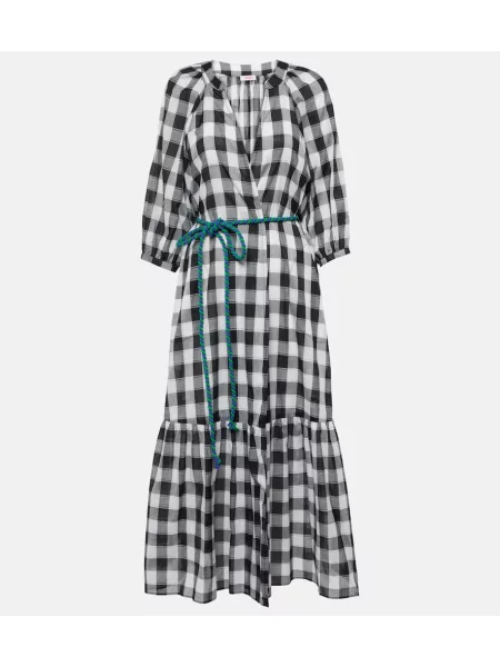 Rochie maxi Eres cu imagine de costum negru