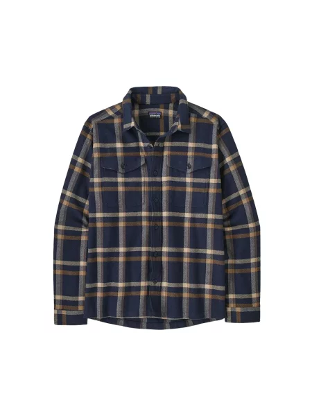 Koszula Patagonia flanelowa niebieska