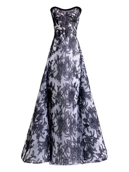 Rochie Gemy Maalouf drapată de costum alb
