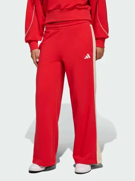 Детские брюки Adidas красные