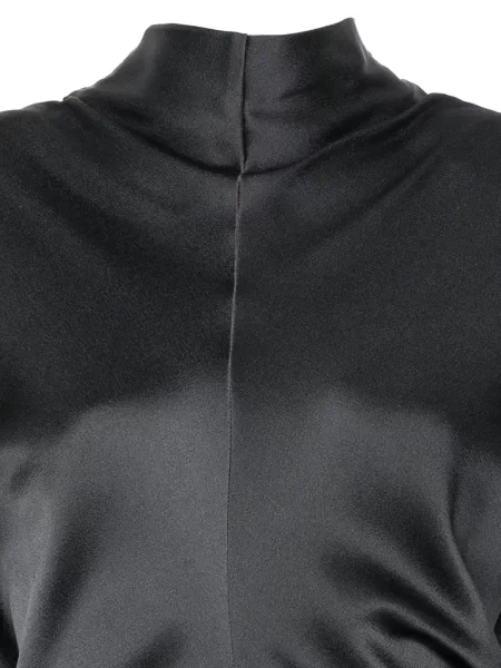 Rochie mini Federica Tosi cu volane gri