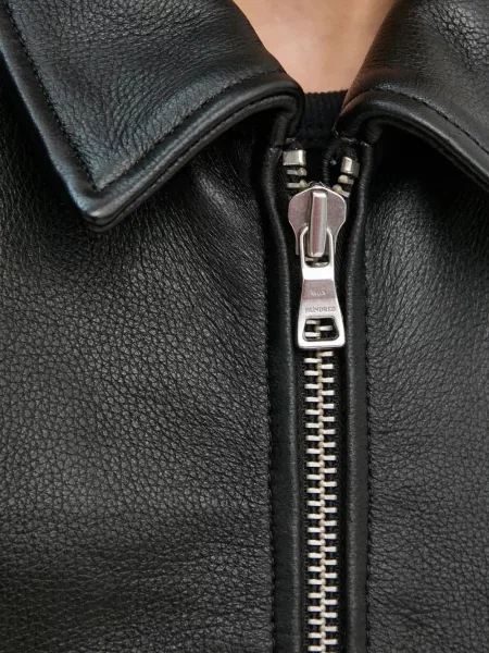 Geanta de piele Won Hundred negru