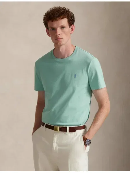 POLO RALPH LAUREN Tricou | Custom slim fit verde