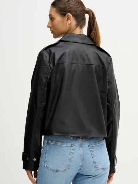 Bunda Calvin Klein Jeans přechodná černá
