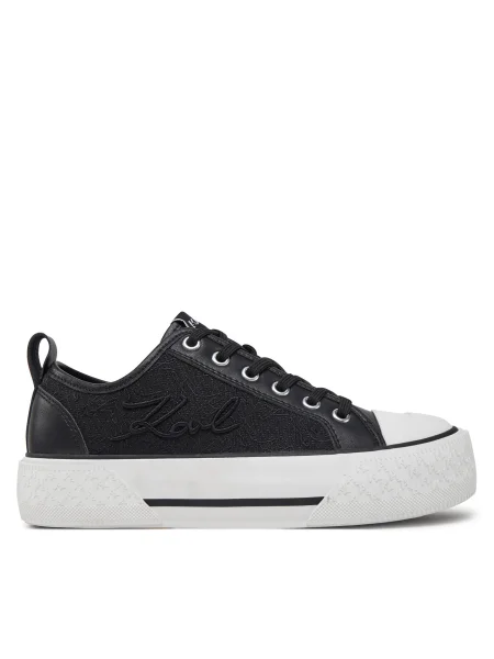 Ниски кецове Karl Lagerfeld KAMPUS MAX III черно