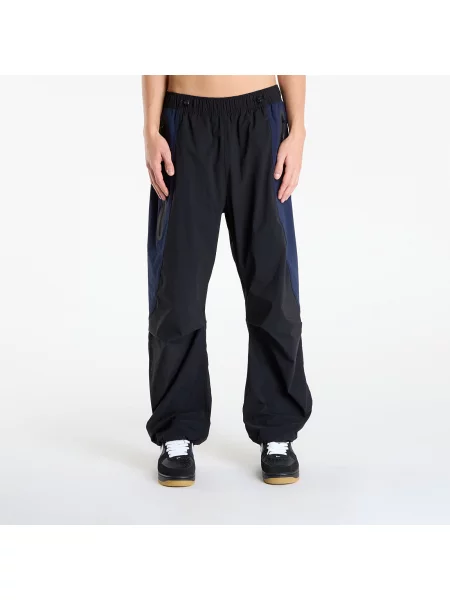 Παντελόνια Nike Tech Dri-FIT Woven Color-Block Oversized Pants Black/ Obsidian/ Black XL μαύρο