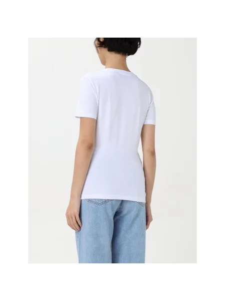 Koszulka polo Just Cavalli biała