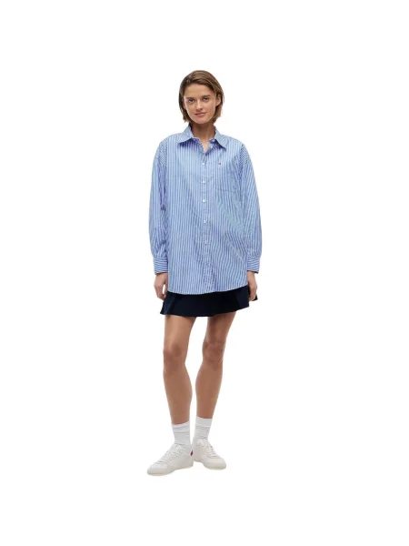 Blúzka Tommy Hilfiger modrá