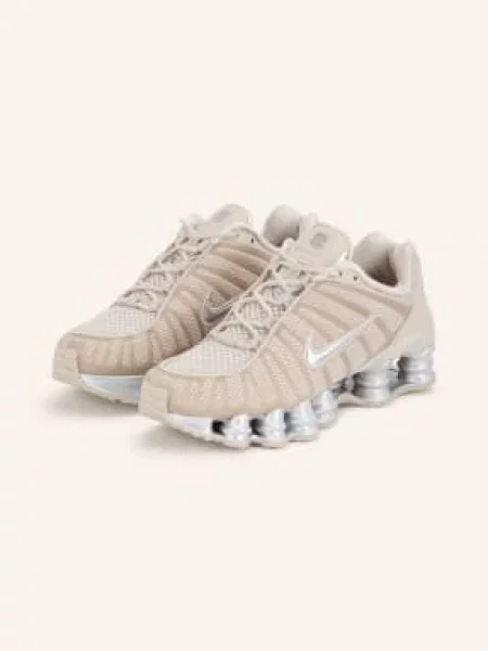 Nike Sneakersy Shox Tl / stříbrná béžová